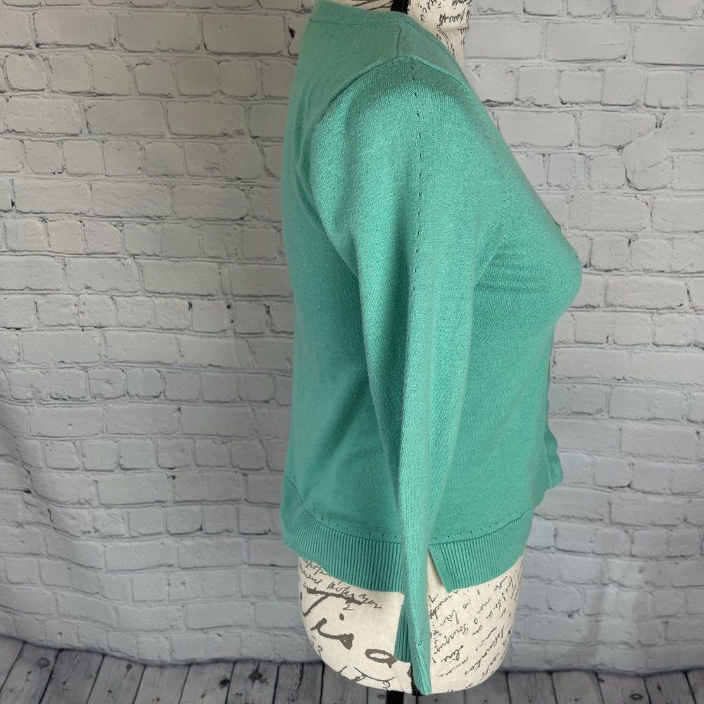 The Limited Sea Green Cardigan - Picture 6 of 8